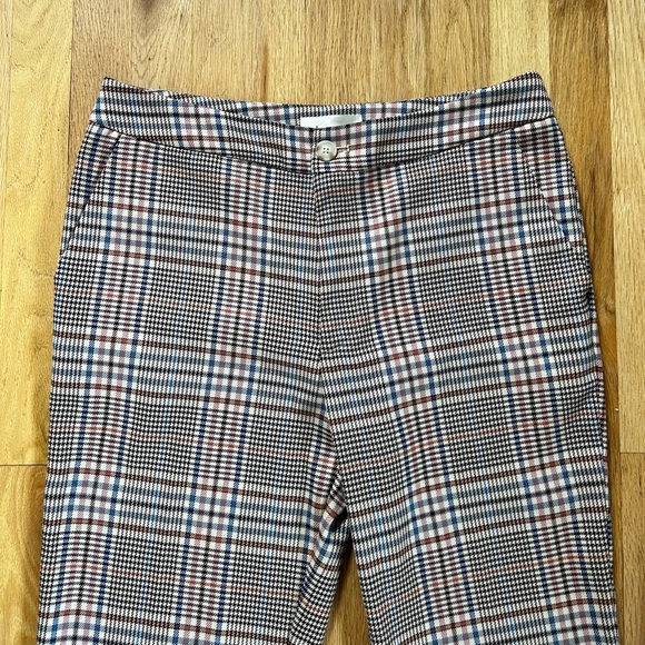 ANTHROPOLOGIE malcolm plaid tapered trouser pants dark academia menswear size 10 - Picture 6 of 11